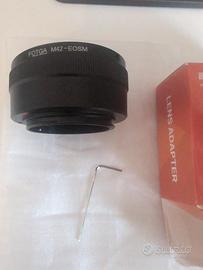 adattatore m42 ef-m