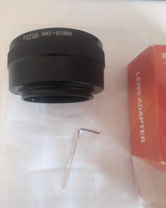 adattatore m42 ef-m