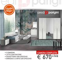 Camera da letto moderna - 3 colori a scelta