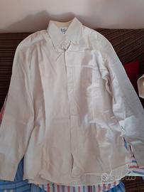 Camicia DP DI PORTO crema mis. L 41/42 manica lung