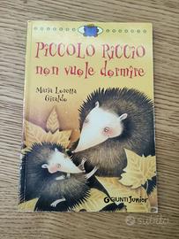 Piccolo Riccio non vuole dormire libro per bambini