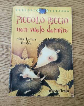 Piccolo Riccio non vuole dormire libro per bambini