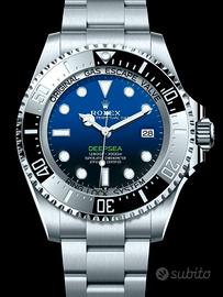 Rolex Deepsea J. Cameron blu 136660 nuovo 10/2026 