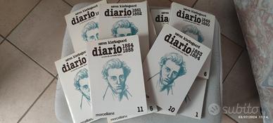 11 volumi 'Diario" di Kierkegaard 