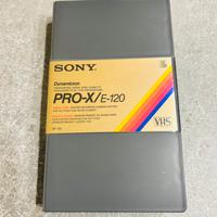 Vhs sony pro-x E- 120!