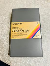 Vhs sony pro-x E- 120!