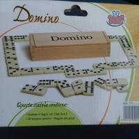 Gioco domino in legno nuovo