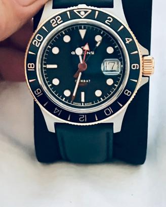 GLYCINE Combat GMT 42 GL 1057 quarzo