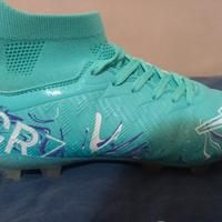 scarpe da calcio  azzurro diamante