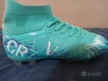 scarpe da calcio  azzurro diamante