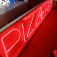 Insegna Luminosa Anni 80 PIZZERIA Neon 250 cm