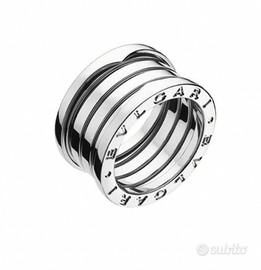 Anello Bulgari B.zero1 4 fasce oro bianco