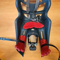 Seggiolino bicicletta e parabrezza