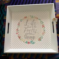Vassoio Shabby Chic