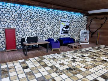 Set accessori diorama 1:18