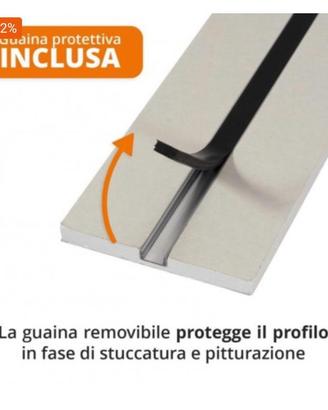 N5 profili led x cartongesso