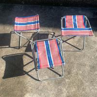 sedie picnic vintage