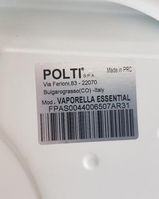 Asse da stiro Polti Vaporella Essential