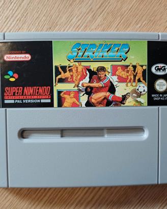 Gioco Super Nintendo Striker PAL