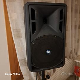 coppia casse rcf 500w