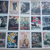 Set di 15 cartoline di propaganda del Terzo Reich 