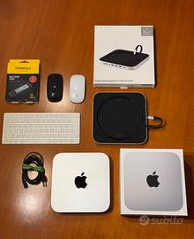 Mac Mini M2 + 1tb M2 SATA + Dock espansione porte