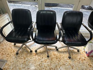 poltrone parrucchiere nere