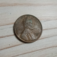 One cent united states of america 1952