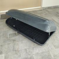 Box portatutto tetto auto Camtek 430 lt GRI