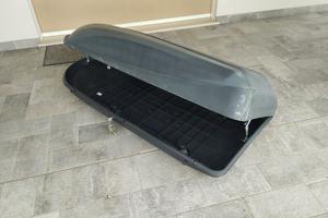 Box portatutto tetto auto Camtek 430 lt GRI