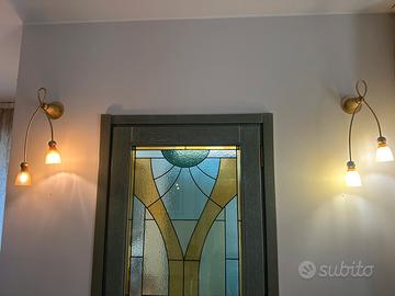 Apliqque a parete dorate Terzani