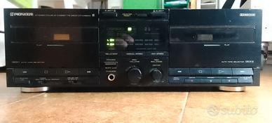 Pioneer ct-x450w Doppia piastra audiocassette