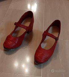 Scarpe donna in pelle per tip tap