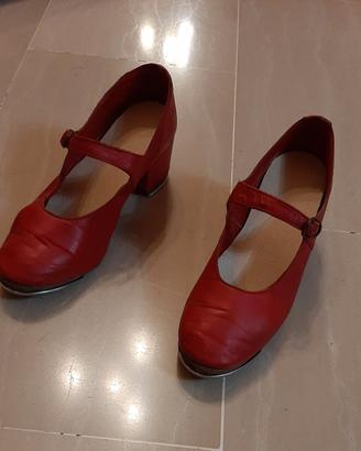 Scarpe donna in pelle per tip tap