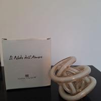 Il Nodo dell'Amore Onlylux Bianco Glitter 8 cm