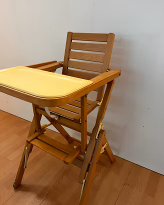 Seggiolone pappa legno Foppapedretti