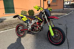 honda crf 450 motard targato 