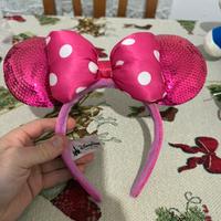 Cerchietto Disney Minnie Rosa paillettes a pois