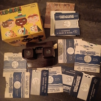 View-Master Model E vintage + scatola + 12 dischi