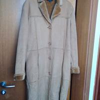 Cappotto lungo sintetico