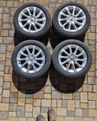 4 Cerchi Originali Audi 16" + Gomme NUOVE (2000 k