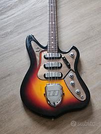 Basso Elettrico Dynacord Texas 1960s Vintage 1960