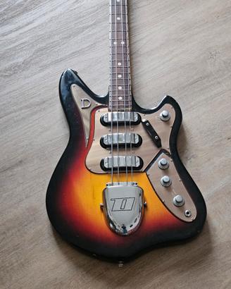 Basso Elettrico Dynacord Texas 1960s Vintage 1960