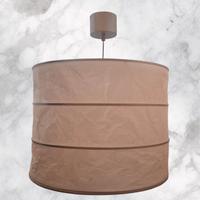 💡Lampadario moderno in metallo e carta Bianco