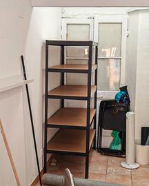Scaffale  metallico  180x60x120
