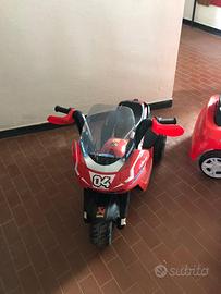 Motocicletta giocattolo elettrica