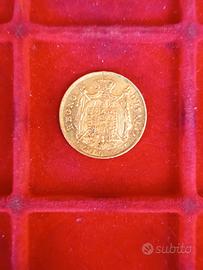 Marengo oro Lire 20 1812 Napoleone Imperatore Re.