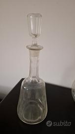 Bottiglia liquore o decanter stile Art Deco '30-45