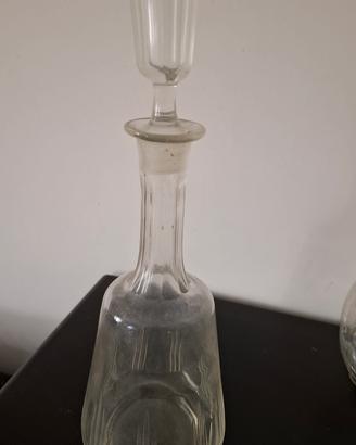 Bottiglia liquore o decanter stile Art Deco '30-45