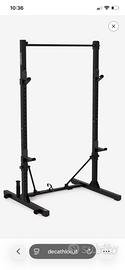 Rack  500 + supp dip + bilanciere zeta e dischi